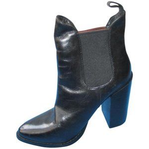 *Windsor Smith Black GRINDER High Ankle Bootie